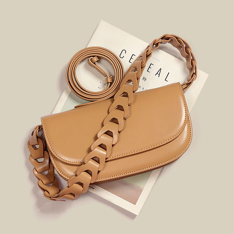 Hot Selling Genuine Leather Crossbody Handbag For Women Leather Crossbody Case