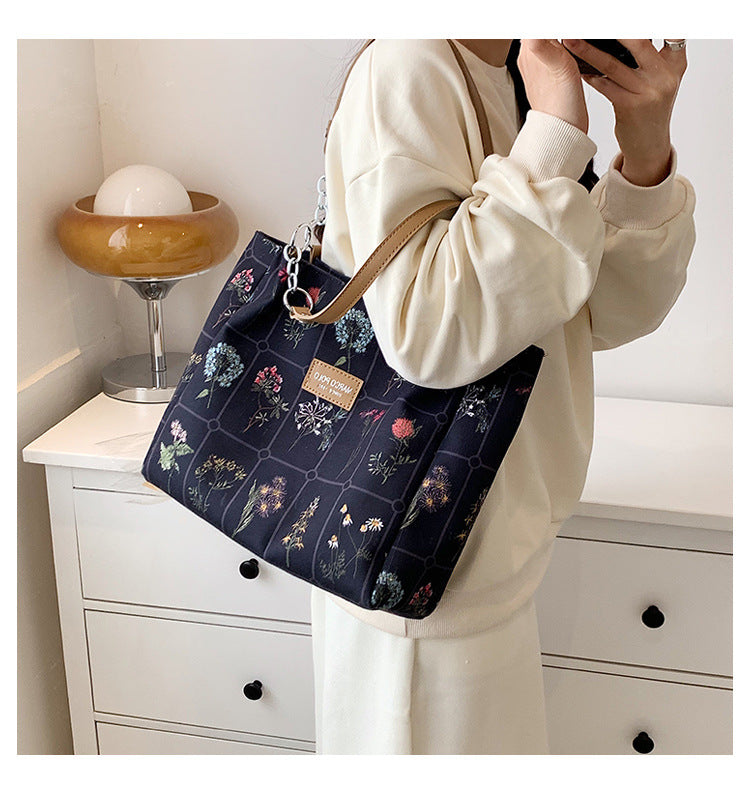 Canvas Bag Niche Ladies Commuting Bags Tote Bag 2026 Temperament Casual Fashion Handbags Womens Fashion Hebei Srl Fashion Tate
