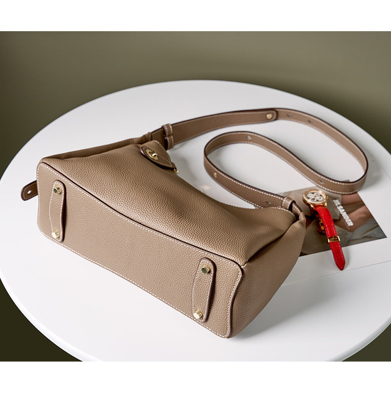 direct supply woman handbag luxury ladies genuine leather bag underarm crossbody bag for woman