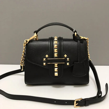Cow Leather Ladies Handbag Women Fashion Leather Designer Female Handbag