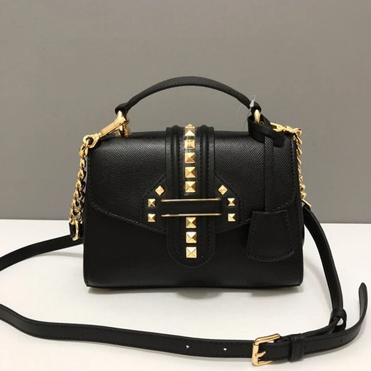 Cow Leather Ladies Handbag Women Fashion Leather Designer Female Handbag