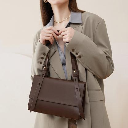 2026 New Arrival Retro Style Messenger Book Bag Strap Adjustable Vintage Ladies Tote Bag Women’s Shoulder Bag
