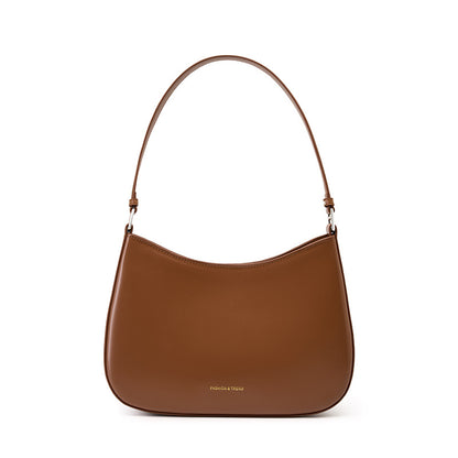 Genuine leather bag Women’s autumn and winter 2026 mobile phone shoulder bag Women’s zipper bag
