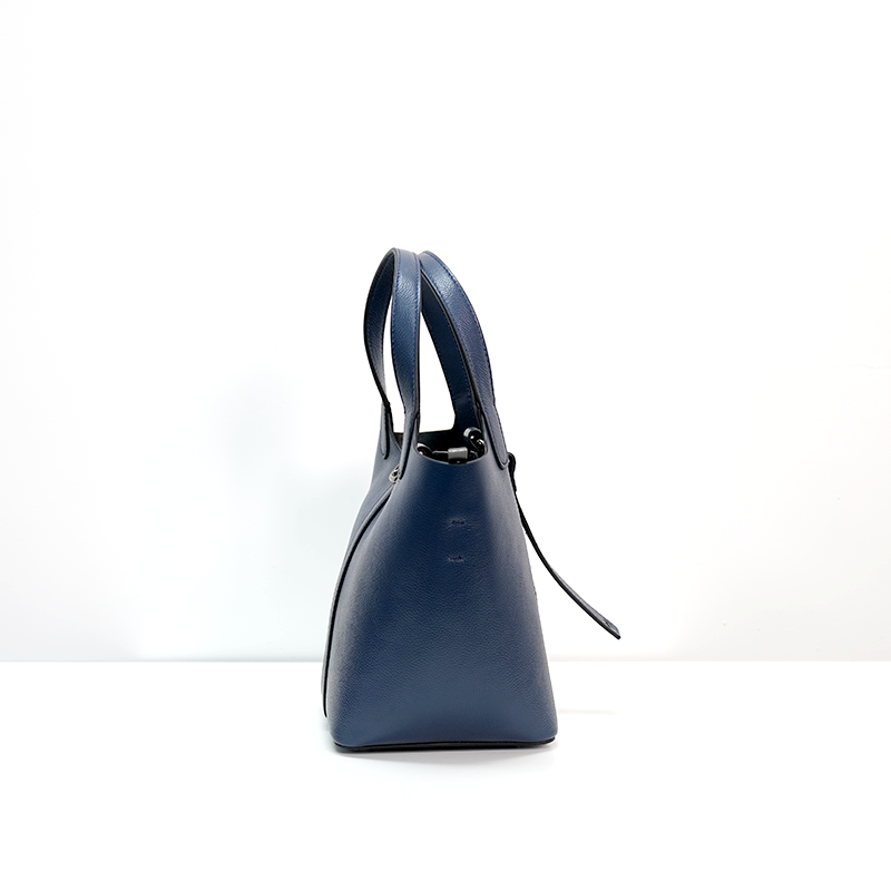 Genuine Leather Women Handbag High Quality Cowhide Tote Bag Fashion Designer Basket Bag for Ladies