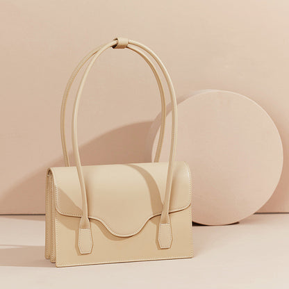 Fashionable new style women’s shoulder bag with leather bag genuine leather messenger bag