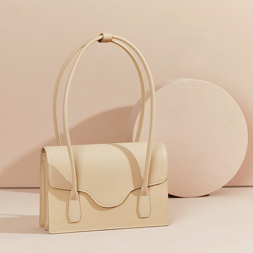 Fashionable new style women’s shoulder bag with leather bag genuine leather messenger bag