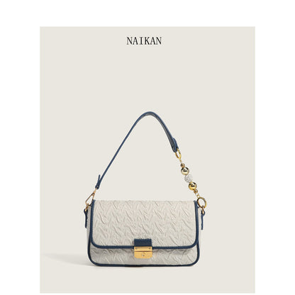 2026 new fashionable shoulder handbag casual temperament messenger bag