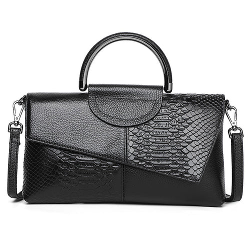 High Quality Genuine Leather Women Hand Bags Designer Trendy Shoulder Bag Luxury Clutch Bag