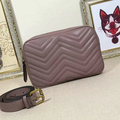 Genuine Leather High Quality Luxury Designer Bags Women Handbags Famous Brands Waist Bags