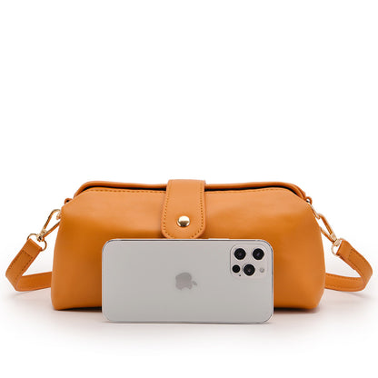 2026 Retro handmade soft bag casual mini shoulder bag messenger bag