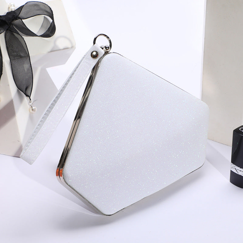 Luxury diamond rhinestone glitter banquet clutch bags classy evening bling bag