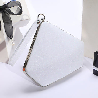 Luxury diamond rhinestone glitter banquet clutch bags classy evening bling bag
