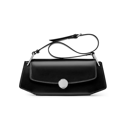 2026 New Women One-shoulder Handbag All-match Boat Shape Bag Niche Cool Commuting Underarm Ladies Bag