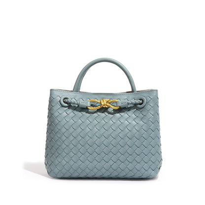 Women designer bag large-capacity handbag female simple hand-woven bag shoulder two compartment tote bag