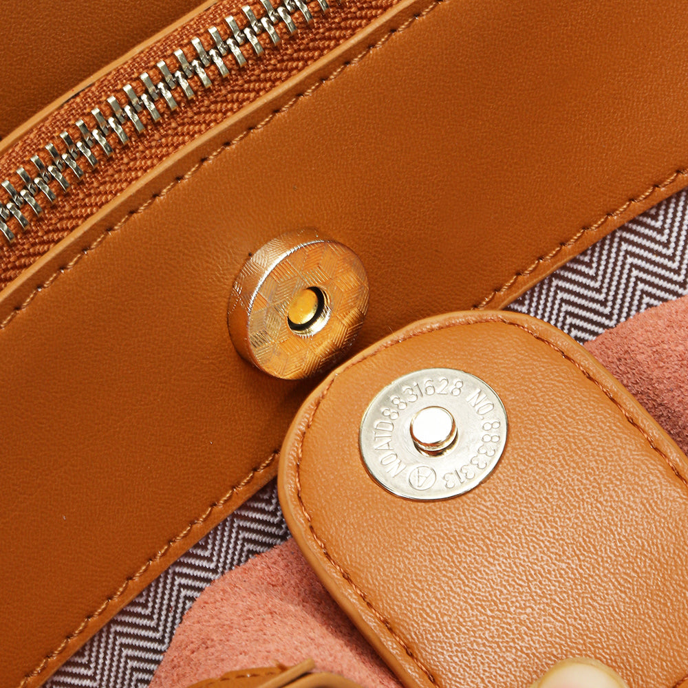 Minimalist Tote Bags With Purse Big Handbags for Women Genuine Leather Shopping Shoulder Bags