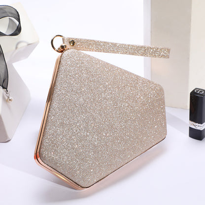 Luxury diamond rhinestone glitter banquet clutch bags classy evening bling bag