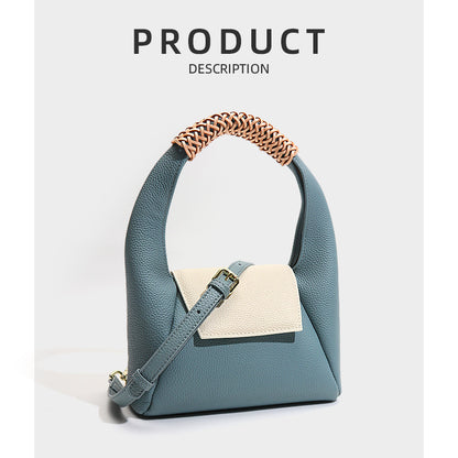 Bag Women’s Fashion Crossbody Bag 2026 New Advanced Handheld Versatile One Shoulder Leather Women’s Bag