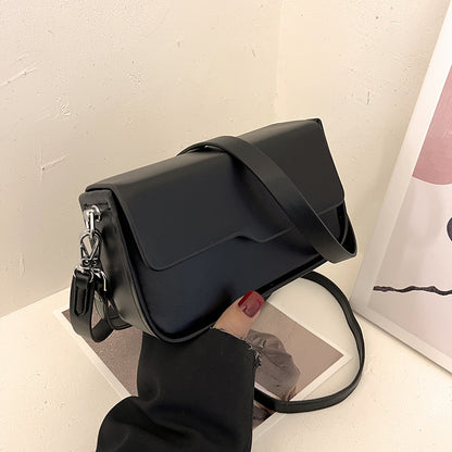 2026 new fashion niche cross-bag Korean version of the simple shoulder bag messenger bag