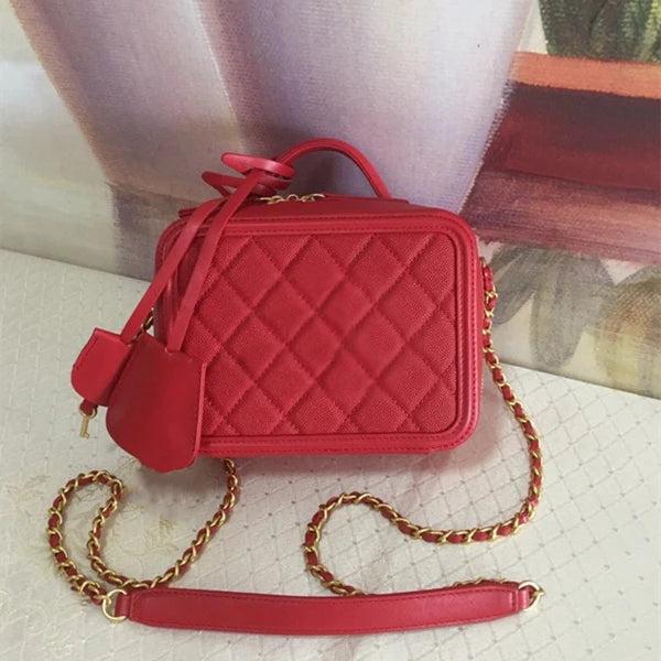 Genuine Leather Crossbody Luxury Designer Purses and Handbags Famous Brands Sling Bags for Women