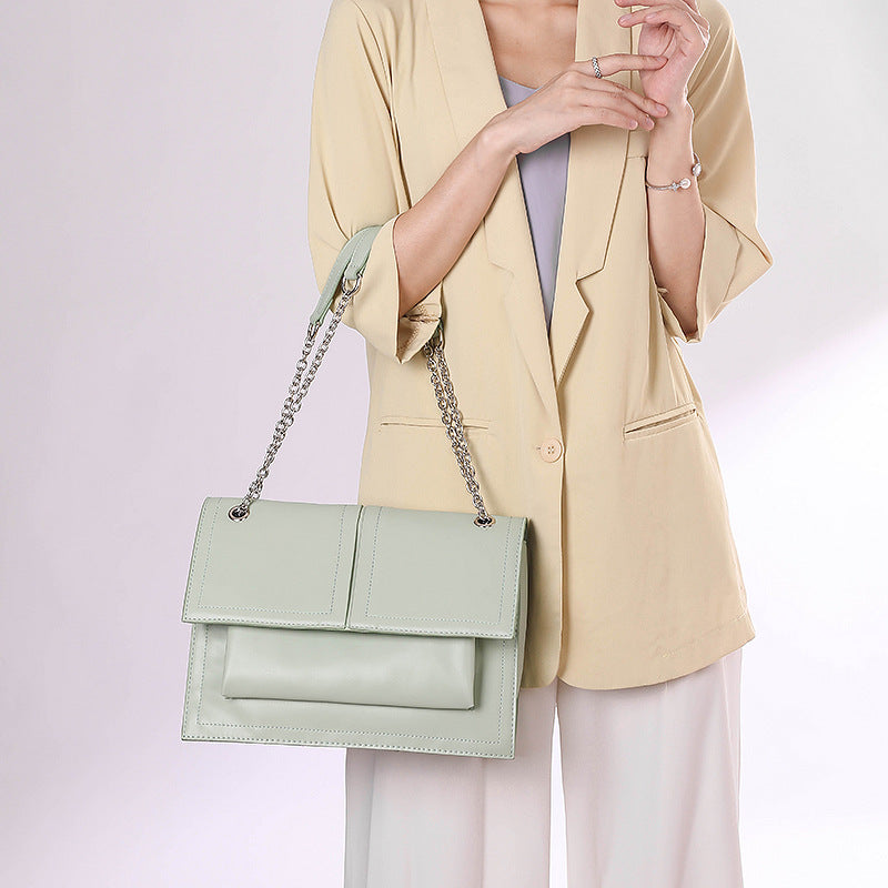 summer new style leather large-capacity underarm bag women luxury fashion shoulder bags women handbags