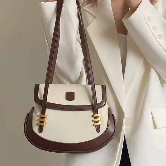 Famous PU Leather Ladies Designer Handbags Underarm Bag