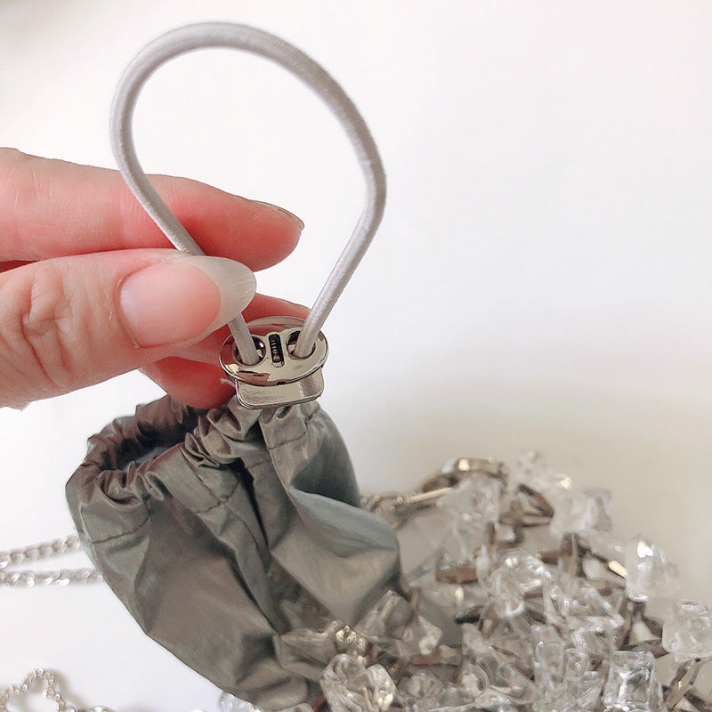 Wedding Clutch Mini Acrylic Crystal Glass Chain Bag 2026 Handmade Beaded Messenger Transparent Phone Bag