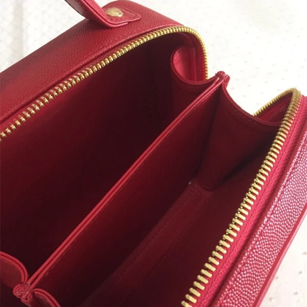 Genuine Leather Crossbody Luxury Designer Purses and Handbags Famous Brands Sling Bags for Women