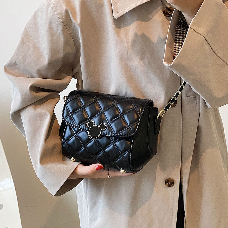 Rhombus Women’s Bag 2026 new fashion chain single shoulder messenger  bag