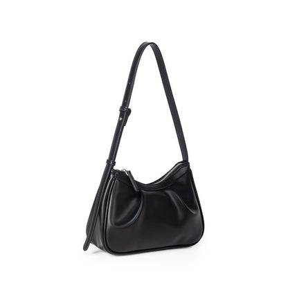 2026 new high quality PU leather women handbag niche Korean fashion portable one-shoulder armpit cloud bag for lady