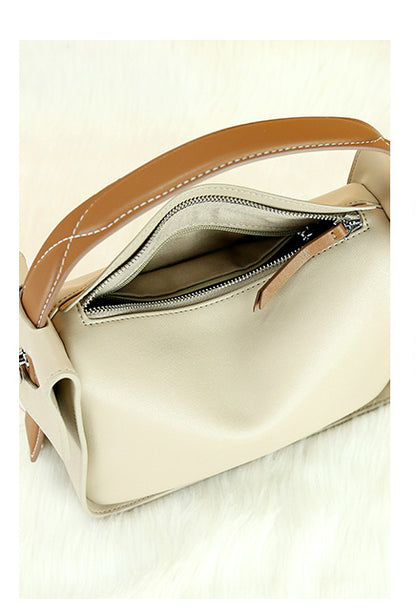 Korean Womens Pillow Bag sacs a main chic pour femme Leather Bean Satchel Bag Handbags