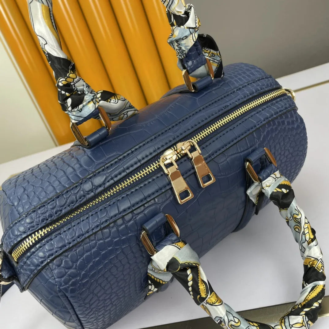 Wholesale Fashion crocodile Leather Luxury Designer Famous Brands Ladies Tote Crossbody Women Handbags