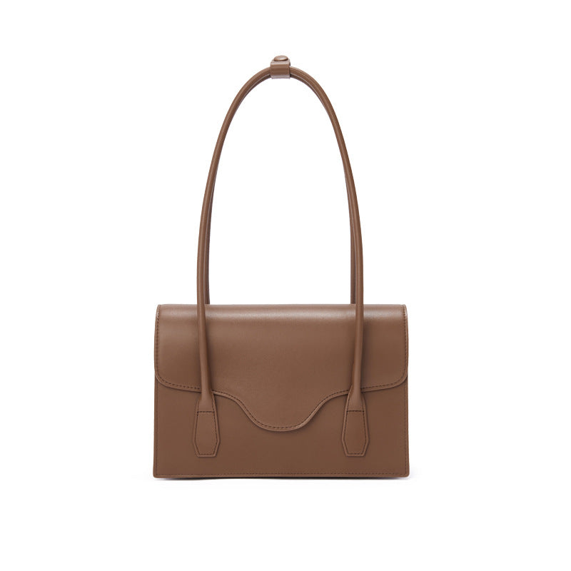 Fashionable new style women’s shoulder bag with leather bag genuine leather messenger bag