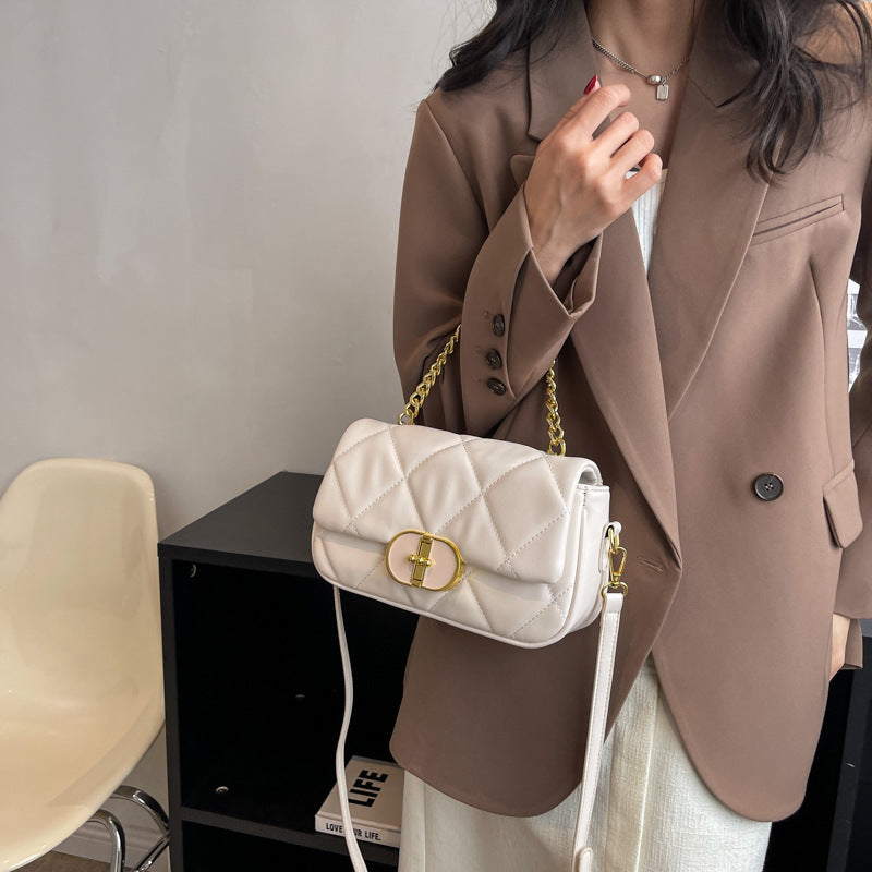 Lingge chain bag 2026 new women’s bag high-end women’s bag