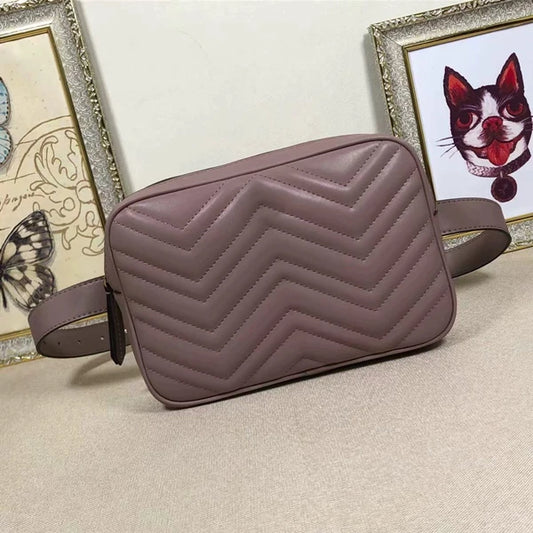 Genuine Leather High Quality Luxury Designer Bags Women Handbags Famous Brands Waist Bags