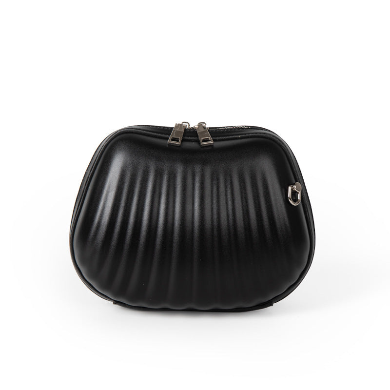 2026 popular bag woman Korean style cross-body bag shell shape cute small bag