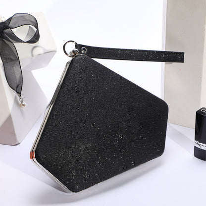 Luxury diamond rhinestone glitter banquet clutch bags classy evening bling bag