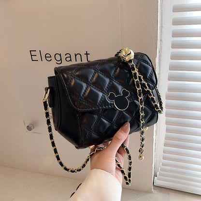 Rhombus Women’s Bag 2026 new fashion chain single shoulder messenger  bag