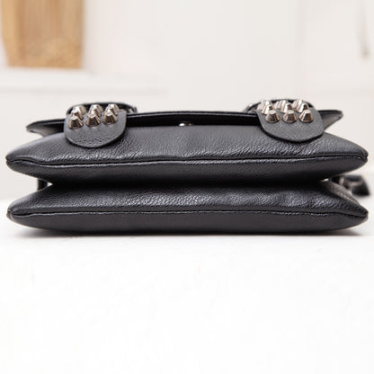 Women bag retro chain wrist fashion  women bag rivet skull woman shoulder straddle handbag