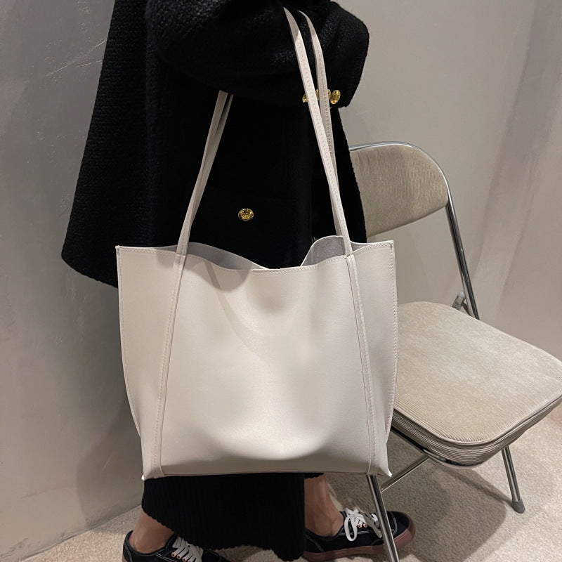 Retro large-capacity bag women 2026 new fashionable fashion retro tote bag shoulder bags