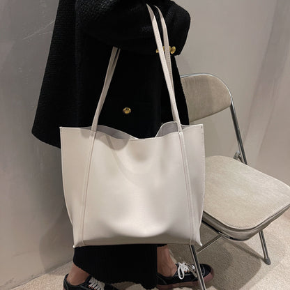 Retro large-capacity bag women 2026 new fashionable fashion retro tote bag shoulder bags