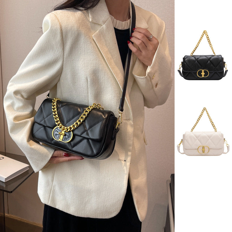 Lingge chain bag 2026 new women’s bag high-end women’s bag