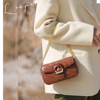 Small luxury women’s bag new fashion chain women’s bag high-end mini shoulder cross-body bag