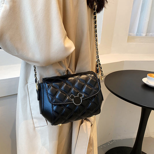 Rhombus Women’s Bag 2026 new fashion chain single shoulder messenger  bag