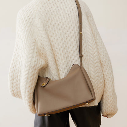 direct supply woman handbag luxury ladies genuine leather bag underarm crossbody bag for woman
