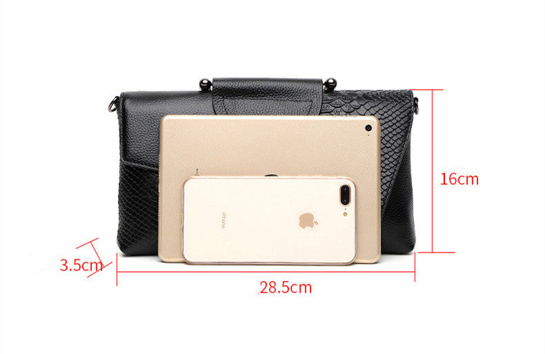 High Quality Genuine Leather Women Hand Bags Designer Trendy Shoulder Bag Luxury Clutch Bag