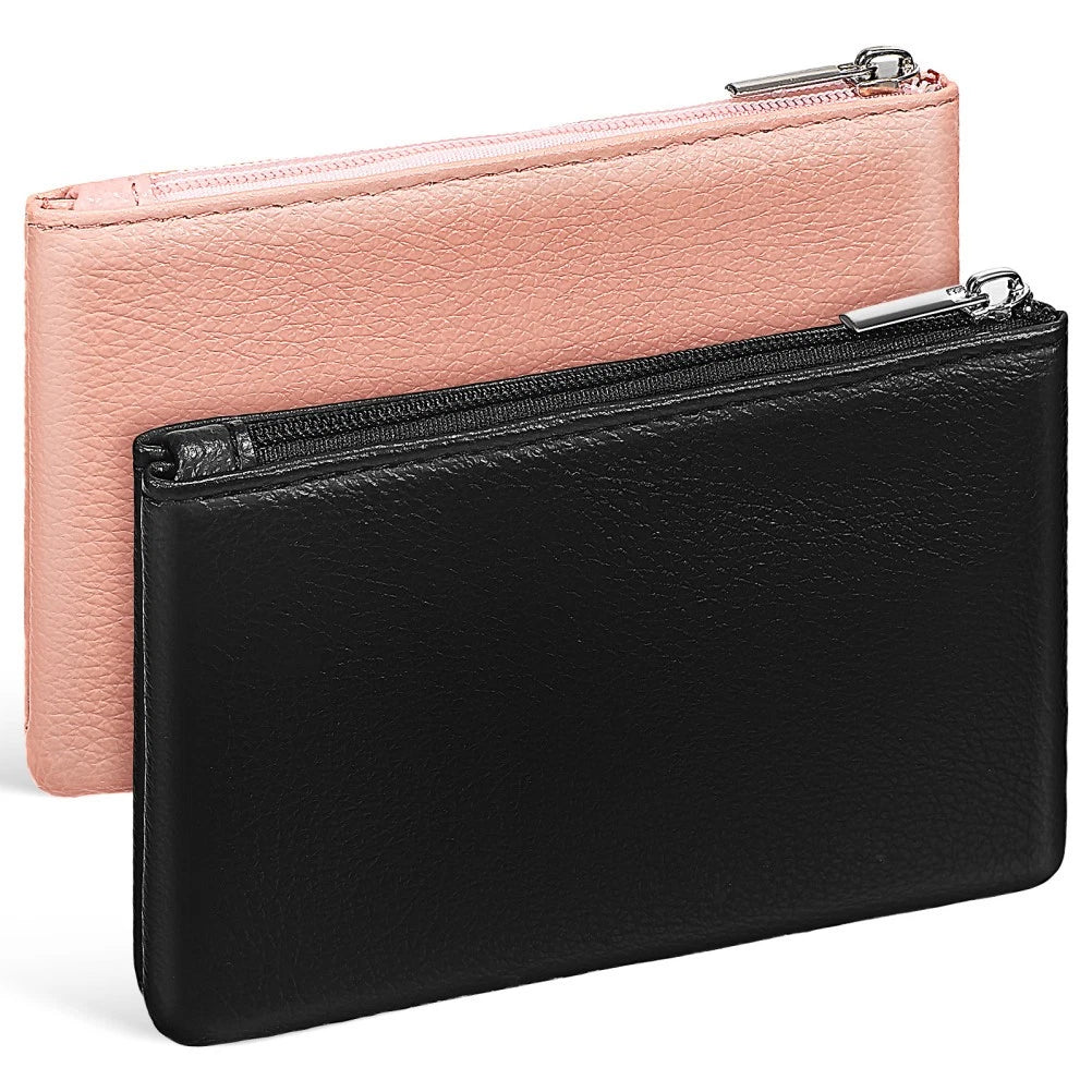 2pcs Coin Purse Change Purse Small Zipper Coin Purse Portable Change Wallet for