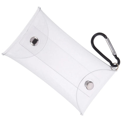 Coin Purse Transparent Lip Balm Storage Bag Coins Keys Cards Bag Earphones