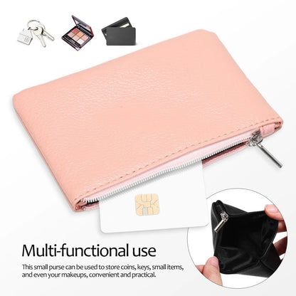 2pcs Coin Purse Change Purse Small Zipper Coin Purse Portable Change Wallet for