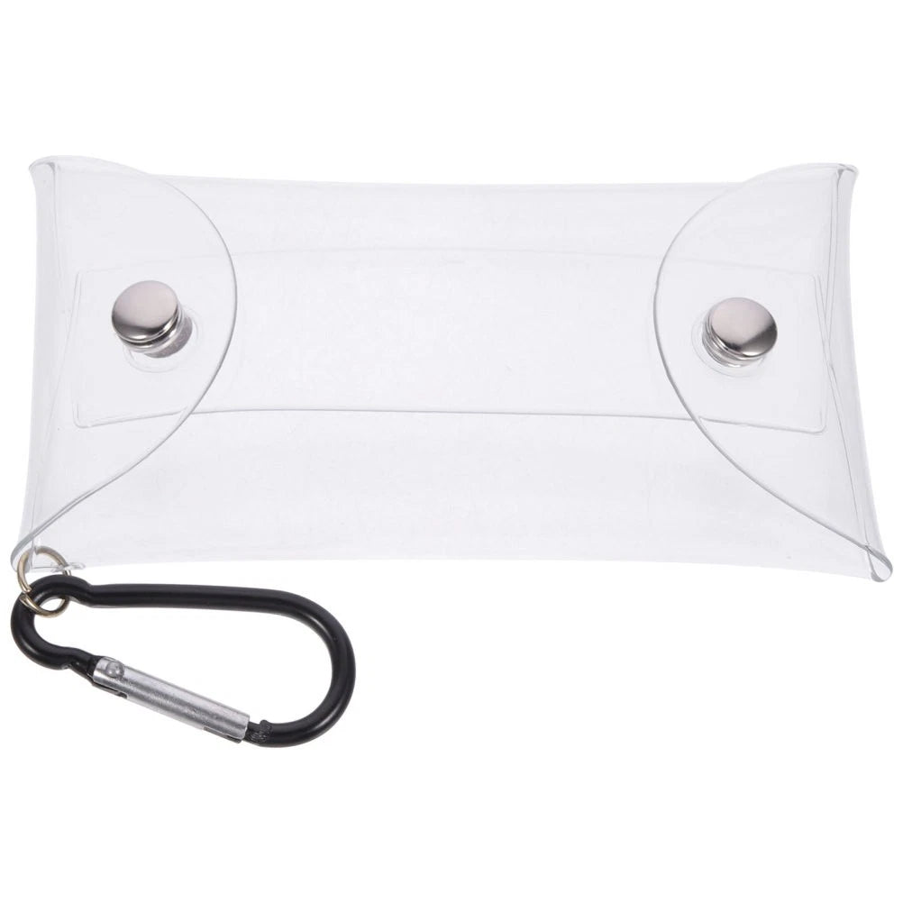 Coin Purse Transparent Lip Balm Storage Bag Coins Keys Cards Bag Earphones
